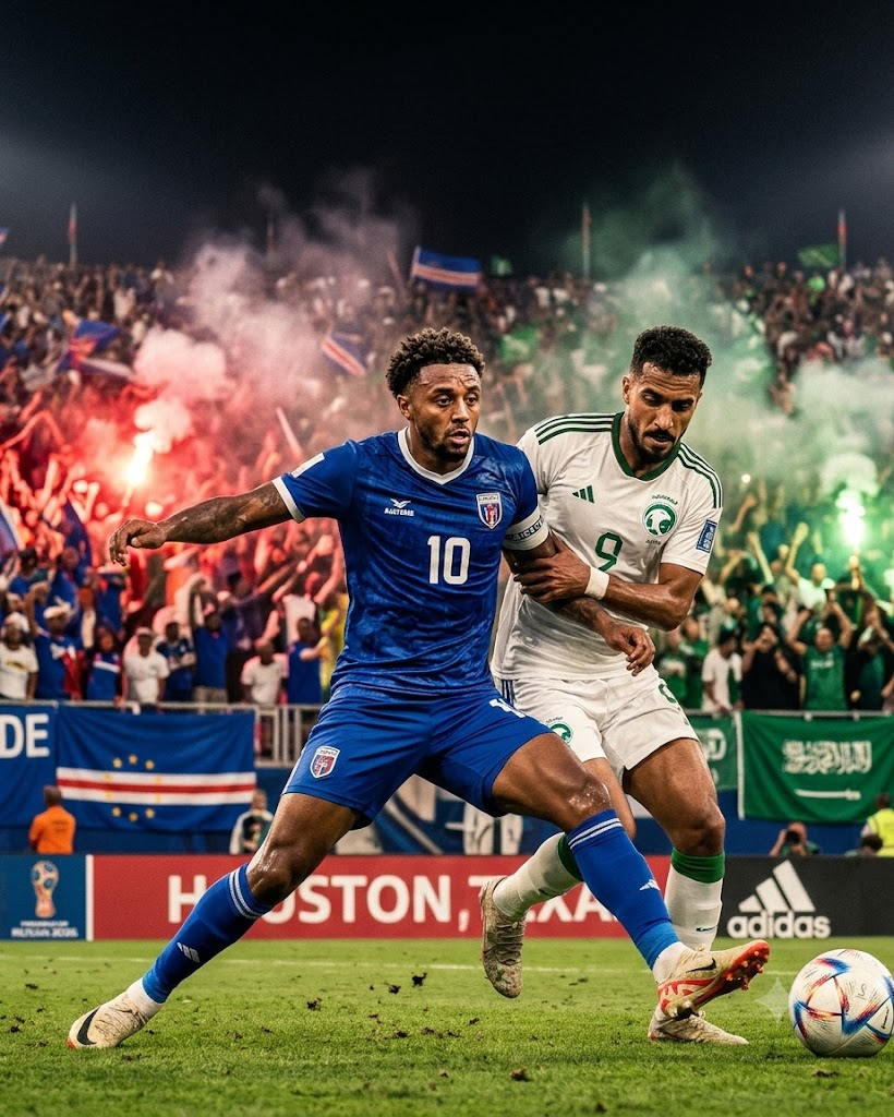 É Hoje ou Nunca: Cabo Verde Enfrenta a Arábia Saudita na Partida que Pode Mudar a História de um País